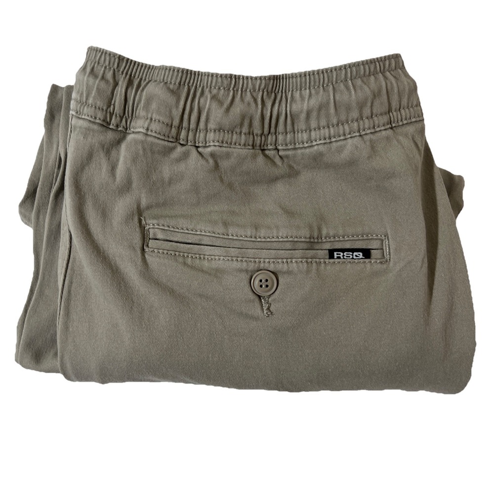 RSQ Pull-On Pants Men's L Brown  Drawstring Elastic‎ Waist